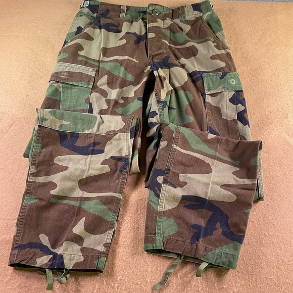 American Apparel Other - US Army BDU Pants Mens Small Regular Woodland Camo Cargo ColdWeather Combat